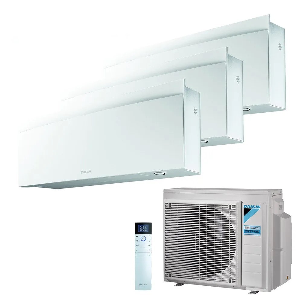 Condizionatore DAIKIN Bluevolution Trial Split EMURA 12000+12000+12000Btu Wi-Fi Integrato