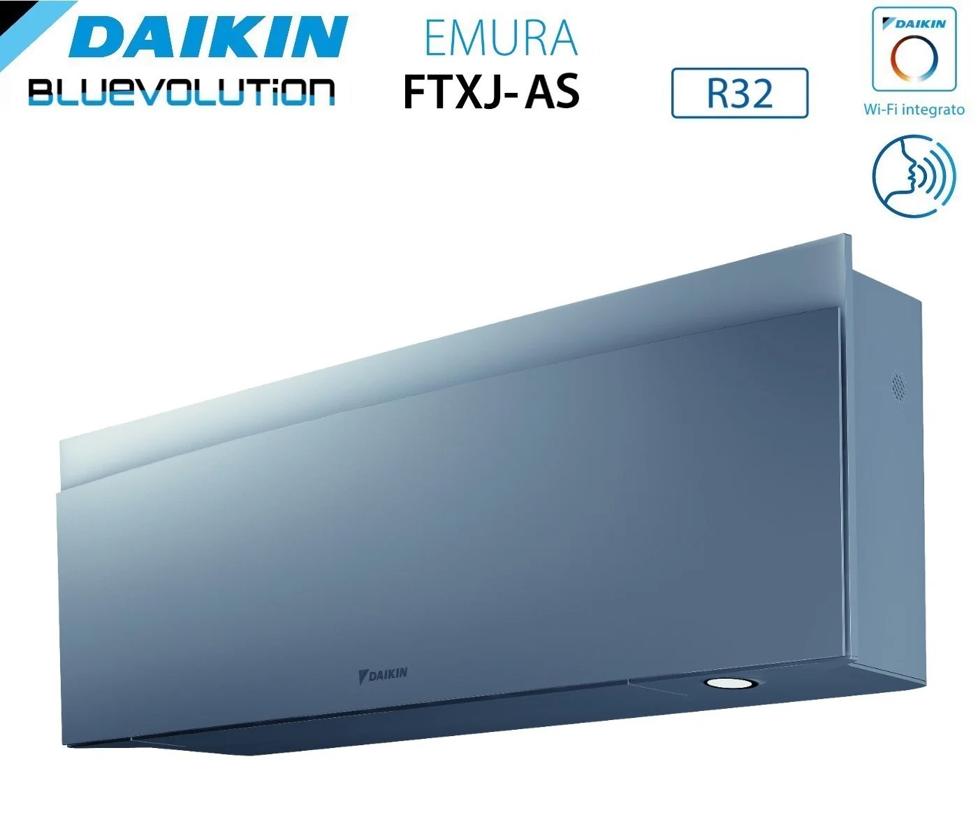 Condizionatore DAIKIN Bluevolution Trial Split EMURA 12000+12000+12000Btu Wi-Fi Integrato - immagine 3