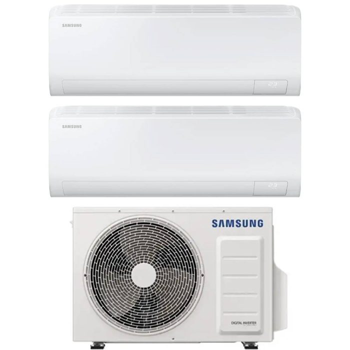Condizionatore SAMSUNG Dual Split CEBU S2 12000+12000 Btu Inverter A+++ Wi-Fi